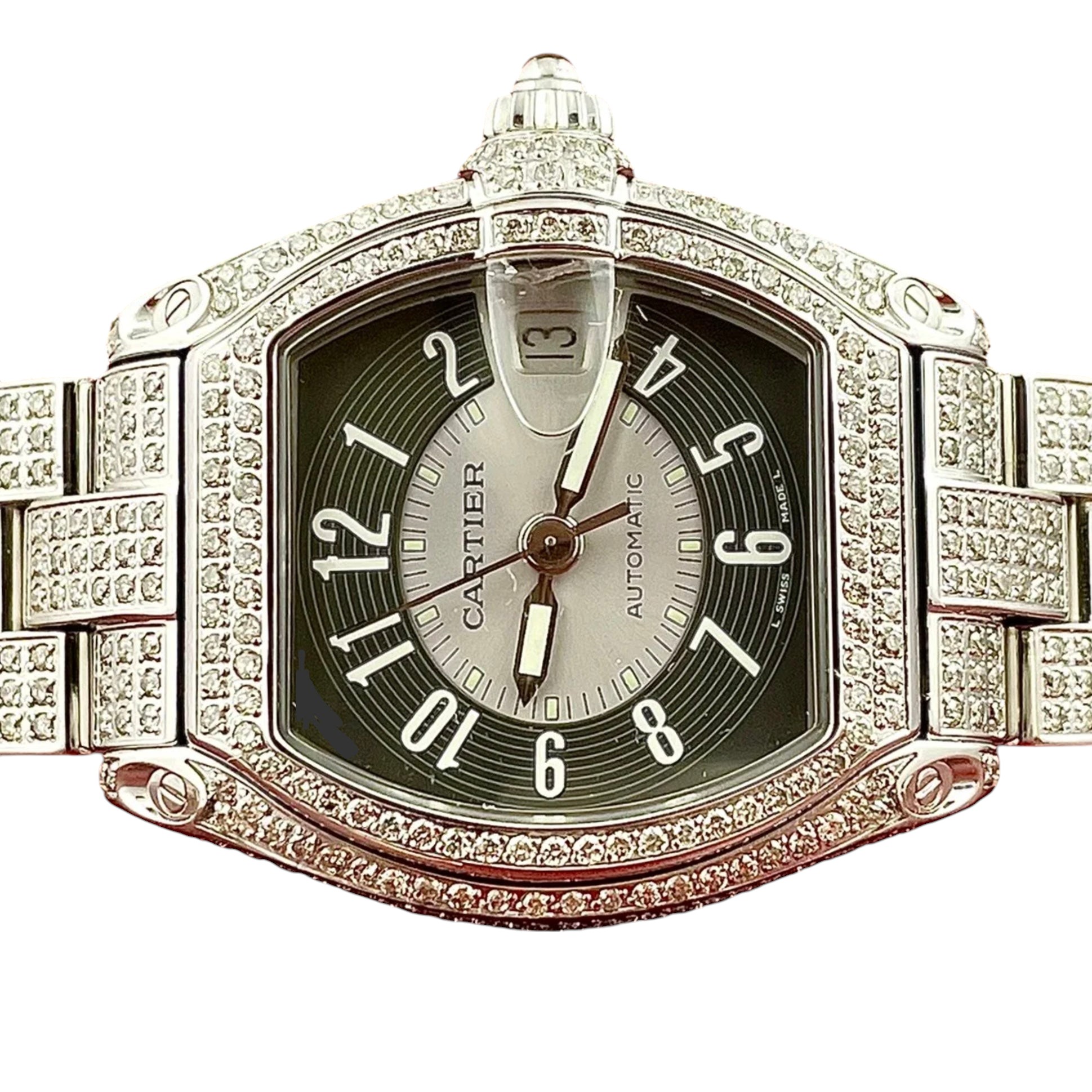 Cartier 時計 中古】CARTIER TANK A VIS LARGE MODEL DUAL TIME ZORN CPCP