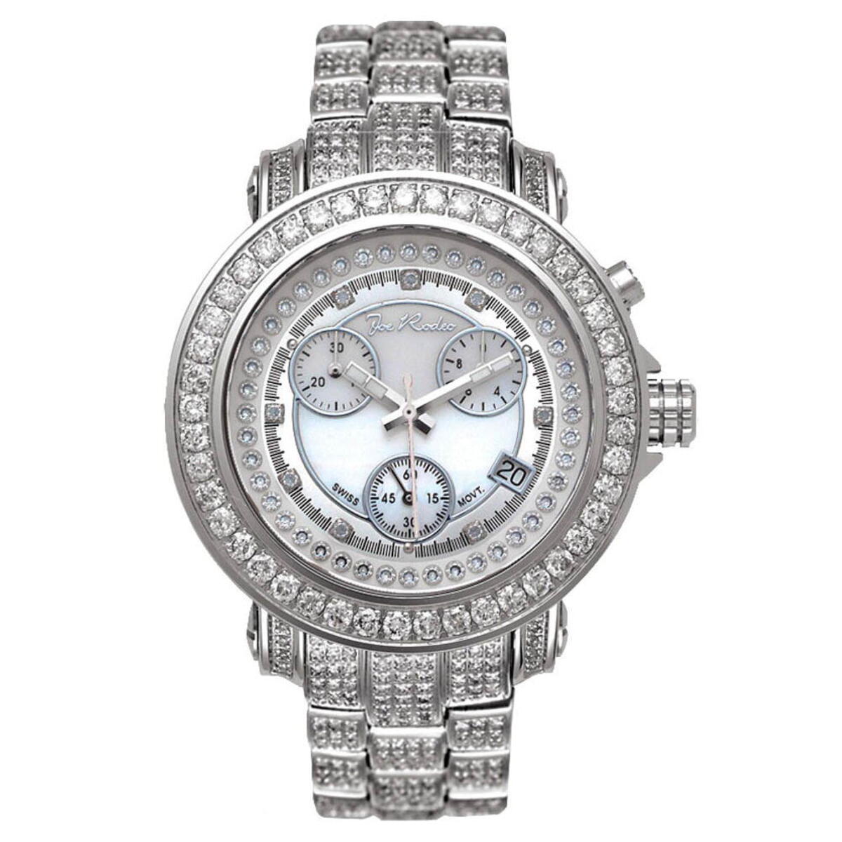 Joe Rodeo Women\'s Diamond Watch Joe Rodeo Diamond Watch for Women 1.25ct Rio Blue MOP 960048 main image 2