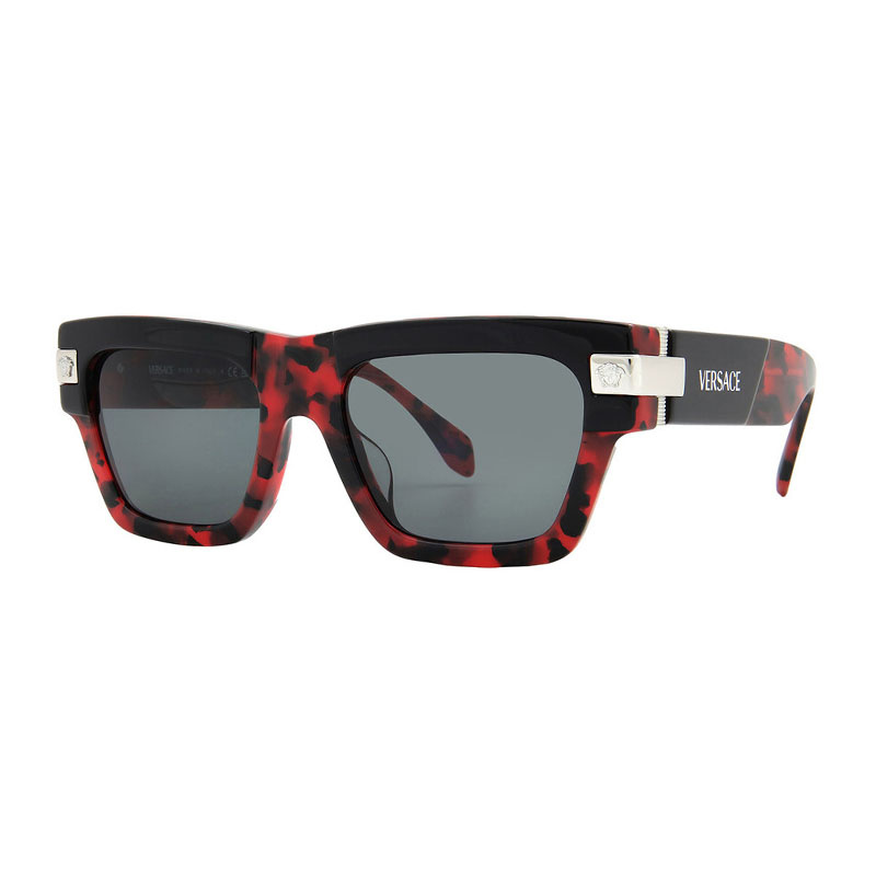 Versace Men's Designer Rectangle RX-Sunglasses VE4464F545787/55 Acetate ...