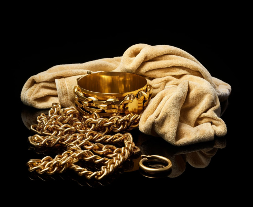 How to clean on sale gold jewelry naturally