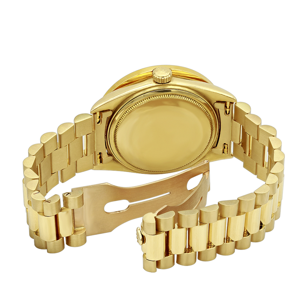 18K Gold Rolex Oyster Perpetual Diamond 