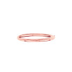 14k Rose Gold Women's Polished Classic Bangle Bracelet 7 inch