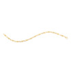 3.7mm JAX Bracelet for Men & Women | 14K Yellow Gold | Lobster Clasp