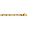 3mm Multi-Row Rope Chain Bracelet for Women | 14K Yellow Gold | Box with Figure 8 Clasp