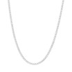 Women's 14K White Gold Lab Grown Diamond Tennis Chain Necklace