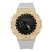 Yellow Casio G-Shock GA2100-7A Black Dial 7.50ctw Diamond Thorn Setting Watch