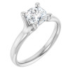 Amelia 1 Carat Cushion Diamond Solitaire Engagement Ring