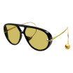 Bottega Veneta Women's Designer Geometric Sunglasses BV1273S003 Metal Frame