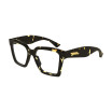 Bottega Veneta Women's Designer Square Eyeglasses BV1458O002 Clear Demo Lens