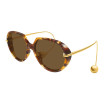 Bottega Veneta Women's Designer Square Sunglasses BV1436S002 Brown Lenses