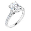 Brielle 2 Carat Oval Diamond Engagement Ring