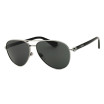 Burberry Men's Designer Aviator RX-Sunglasses BE3167100387 Dark Grey Lenses
