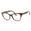 Burberry Women's Designer Cat Eye Check Brown Eyeglasses BE23753966/51 Acetate Frame