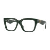 Burberry Women's Designer Square Eyeglasses BE24034038/53 Clear Demo Lenses
