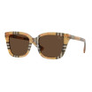 Burberry Women's Designer Square RX-Sunglasses BE4487416373 Brown Lenses