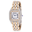 Cartier Panthere 18K Gold and Stainless Steel Women's Diamond Watch 22mm ~1ct
