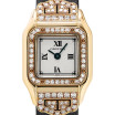 Cartier Panthere Art Deco Mini 18K Yellow Gold Women's Diamond Watch 20mm ~1.15ct