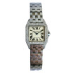 Cartier Santos Demoiselle Stainless Steel Diamond Women's Watch 20mm 