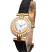 Cartier Vermeil Must Colisee Gold Diamond Women's Watch 24mm 0.90ct