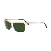 Celine Men's Designer Square RX-Sunglasses CL40307U30N Green Lenses