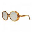 Celine Women's Designer Oval Sunglasses CL40065F56C Silver Mirror Lenses