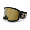 Celine Women's Designer Shield Sunglasses CL40196U99C Smoke with Gold Mirror Lenses