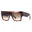 Celine Women's Designer Square Sunglasses CL40092I52F Brown Lenses