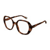 Chloe Women's Designer Square Eyeglasses CH0053O005 Clear Demo Lens