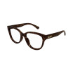 Chloe Women's Designer Square Eyeglasses CH0243O006 Clear Demo  Lens