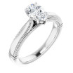 Ellie 1 Carat Pear Diamond Solitaire Engagement Ring