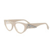 Fendi Women's Designer Cat Eye Eyeglasses FE50092I52057 Clear Demo Lens