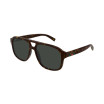 Gucci Men's Designer Aviator RX-Sunglasses GG1856S002 Green Lenses
