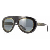 Gucci Men's Designer Aviator Sunglasses GG1152S001 Dark Grey Lenses