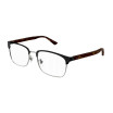 Gucci Men's Designer Rectangle Eyeglasses GG0934OA006 Clear Demo Lenses