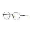 Gucci Men's Designer Round Eyeglasses GG0337O002 Clear Demo Lenses