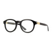 Gucci Men's Designer Round Eyeglasses GG1503O001 Clear Demo Lens