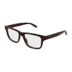 Gucci Men's Designer Square Eyeglasses GG1987O002 Clear Demo Lens