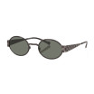 Gucci Women's Designer Oval Sunglasses GG1854S001 Grey Lenses