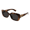 Gucci Women's Designer Rectangle RX-Sunglasses GG1979SK002 Grey Lenses