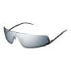 Gucci Women's Designer Shield Sunglasses GG1561S004 Smoke Mirror Lenses