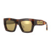Gucci Women's Designer Square RX-Sunglasses GG1772S007 Brown Mirrored Lenses