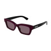 Gucci Women's Designer Square RX-Sunglasses GG1790S003 Lilac Lenses