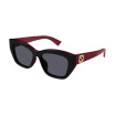 Gucci Women's Designer Square RX-Sunglasses GG1844SA004 Grey Lenses