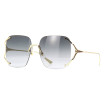 Gucci Women's Designer Square Sunglasses GG0646S001 Grey Gradientn Lenses