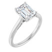 Juniper 2 Carat Emerald Diamond Engagement Ring