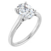 Juniper 2 Carat Oval Diamond Engagement Ring