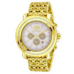 Large Men's Diamond Watch Yellow Gold Plated | 48mm | Luxurman Escalade 3.5ct