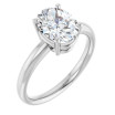 Olivia 2 Carat Oval Diamond Solitaire Engagement Ring