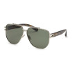 Philipp Plein Men's Designer Square RX-Sunglasses SPP1850K07 Green Lenses