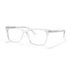 Prada Men's Designer Rectangle Eyeglasses PR14WVF2AZ1O1/56 Clear Demo Lenses
